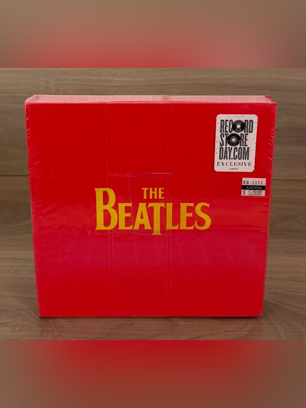 The Beatles The Singles 45 Red Box Apple set 2009
